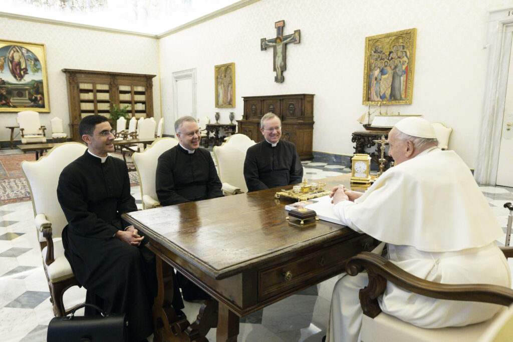 Audience avec le Pape François